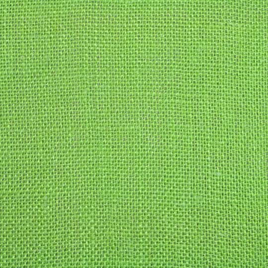 Lime Green Sultana Burlap